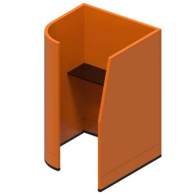 High Curved Work Station
