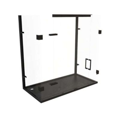 Hinge Panel Shower Glass