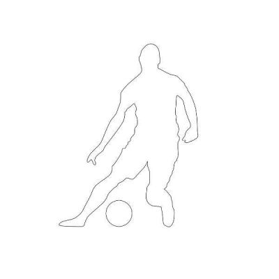 Football Player Silhouette