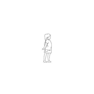 Standing Child Silhouette