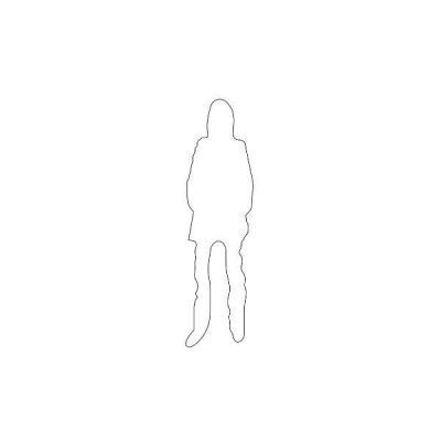 Standing Woman Silhouette