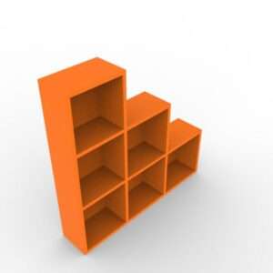 Pyramid Wall Mounted Shelf