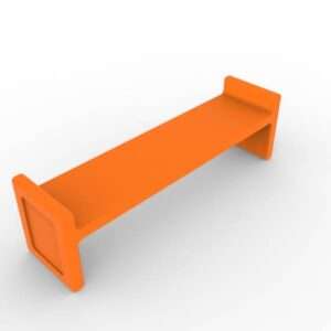H-shape Concrete Bench
