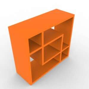 Geometric Bookshelf