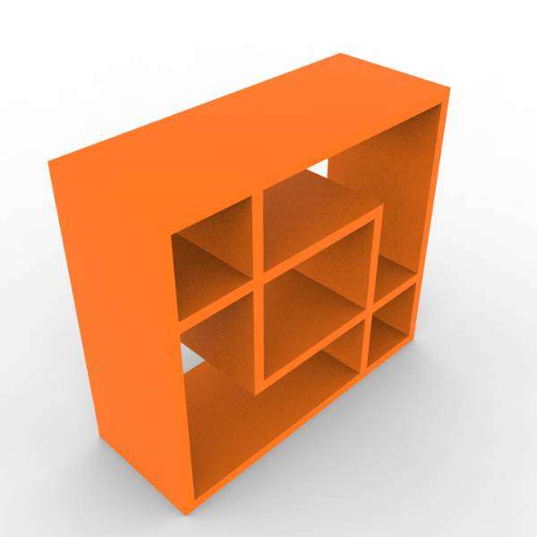 Geometric Bookshelf