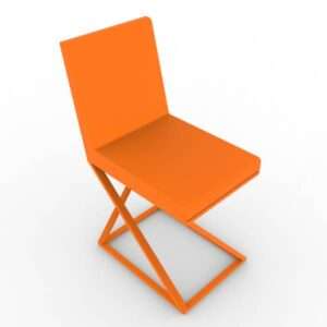 X Leg Dining Chair
