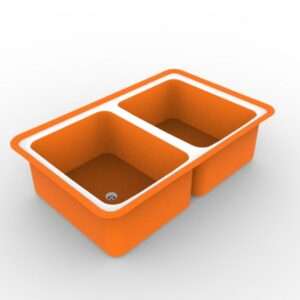 Low Divide Kitchen Sink