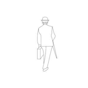 Man Walking Silhouette