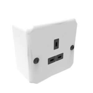6A Shuttered Socket Box