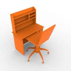 Credenza Desk with Chair