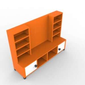 TV Stand with Audio Tower