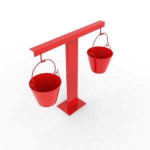 Fire Bucket With Stand