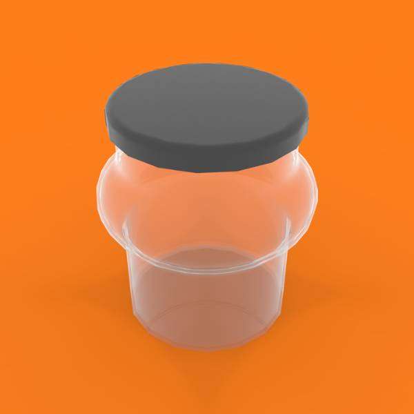 Glass Storage Container Small