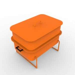 Outdoor Layered Charcoal Grill