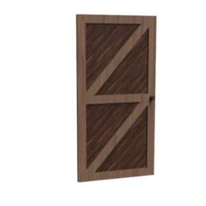 Battened Ledged and Braced Door