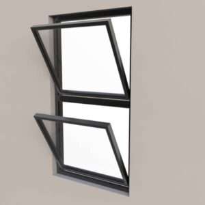 Double Hopper Window