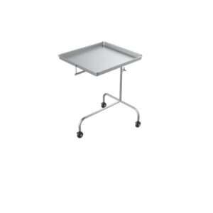Single Tray Instrument Trolley