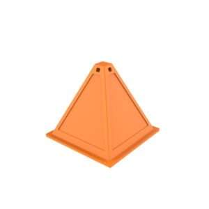 4 Sided Pyramid Traffic Cone