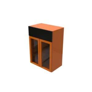 Double Door Refrigerator Cabinet