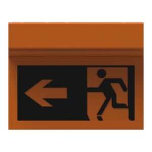 Wall Mounted Emergency Exit Sign