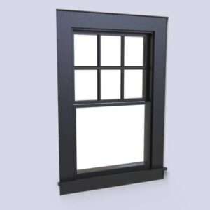 Vertical Sliding Slash Window