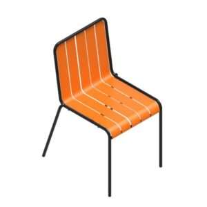 Stripes Side Chair