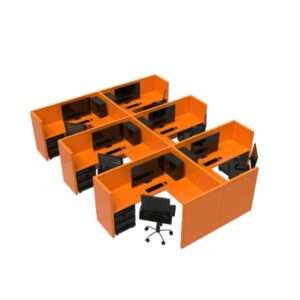 6 Desk WorkStation