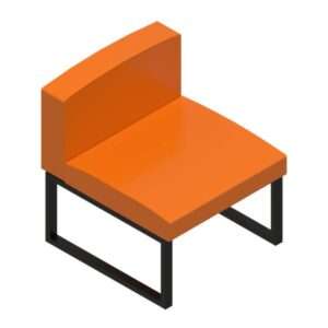 Armless Sofa