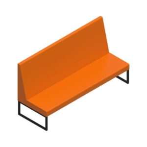 Diner 2 Seater Bench