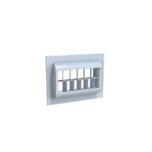 Aluminum Industrial Drum Louver