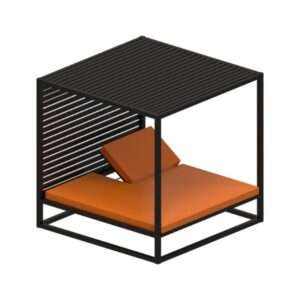 Elevated Daybed Fixed Slats
