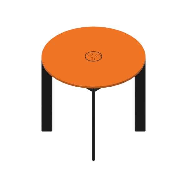 Pillar Side Table