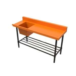 Left Single Sink Bench