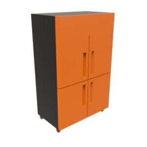 Half Solid Door Refrigerator