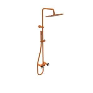 Dual Control Exposed Shower System