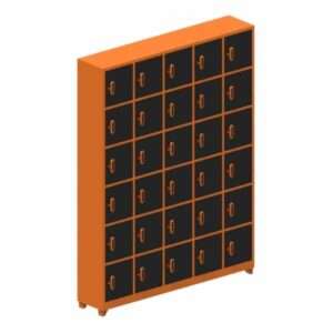 Multi Compartment Steel Locker