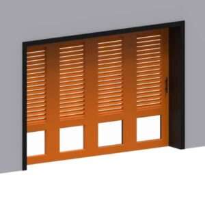 Louver Folding Door