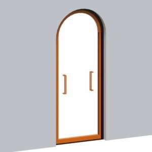 Arch Pivot Door