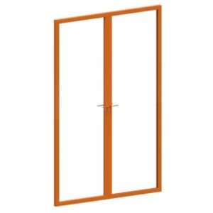 Curtain Wall Double Swing Door