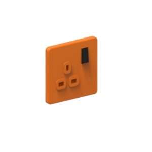 Single Switched Socket for Cleaners