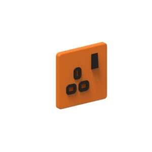Twin Switched Socket