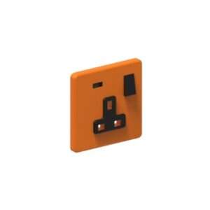 1 Gang Switched Socket + USB