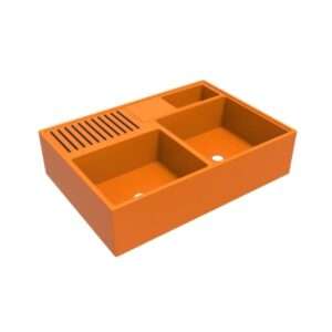 Countertop sink with Sauce Drainer