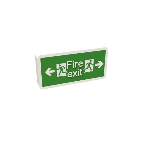 Exit Left & Right Sign LED Sign Box