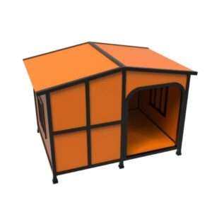 Cabin-Style Dog House