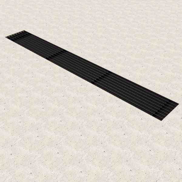 Longitudinal Bar Grating