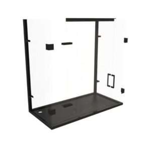 Hinge Panel Shower Glass